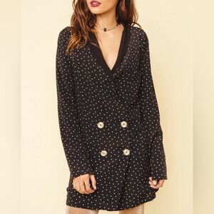 For Love & Lemons Bianca Blazer Dress XS